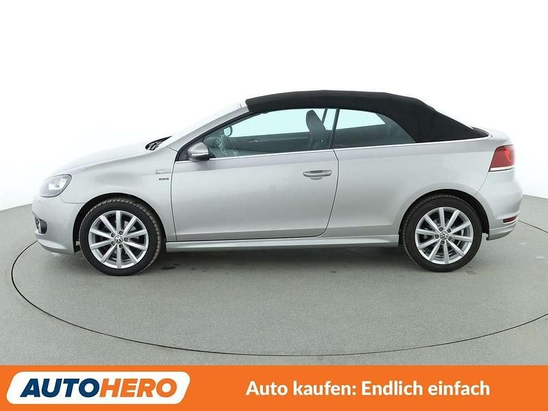 Gebraucht VW Golf Cabriolet LOUNGE 105 PS (77 kW) 2016 Silber Cabrio
