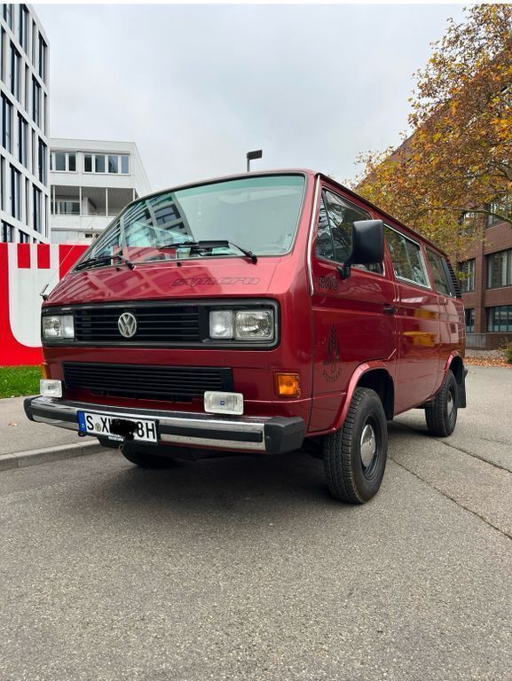 Rot Gebraucht 1989 VW T3 Van | 20.999 € - Bild 1/4
