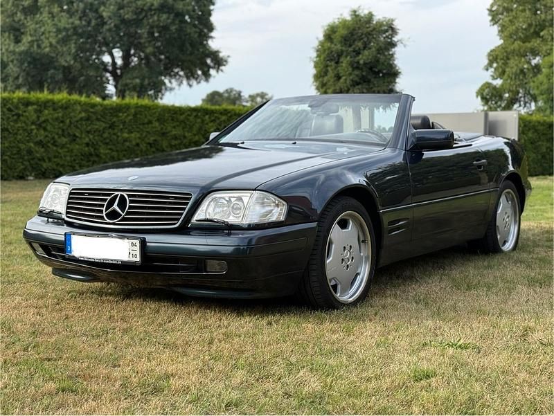 Blau Gebraucht 1996 Mercedes SL500 Cabrio | 29.500 € - Bild 1/4