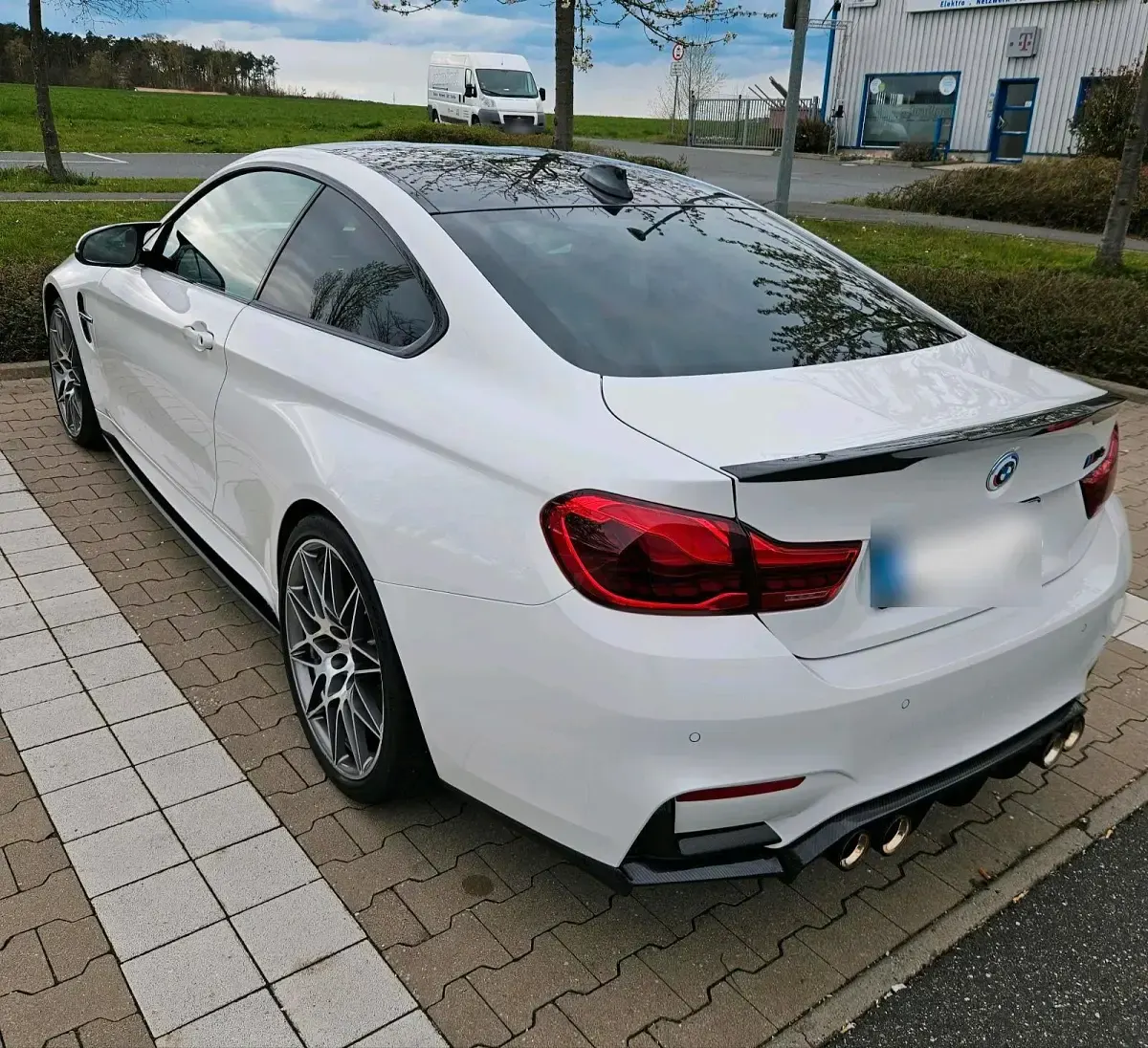 Brugt BMW M4 M Performance 2015 Hvid Coupe