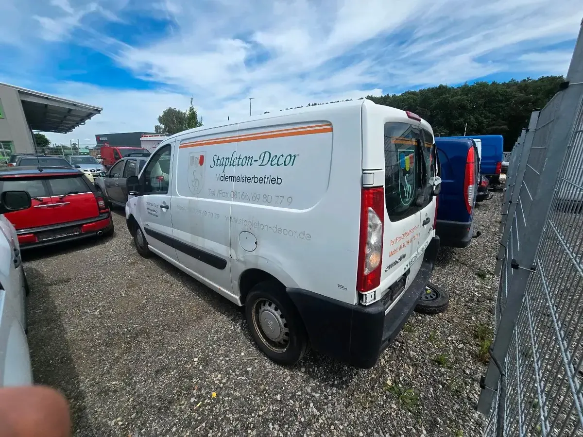 Gebraucht Citroën Jumpy 120 PS (88 kW) 2009 Weiß Van / Kleinbus