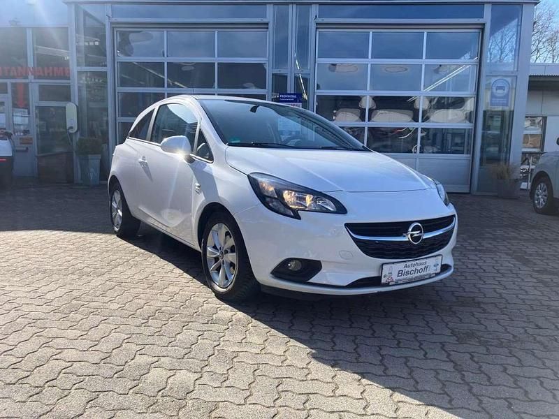 Gebraucht Opel Corsa drive 90 PS (66 kW) 2016 Schneeweiß Kleinwagen