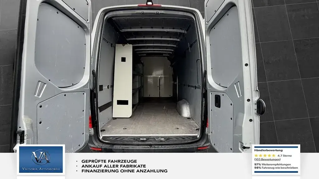Używany Mercedes Sprinter 143 KM (105 kW) 2019 Srebrny Van