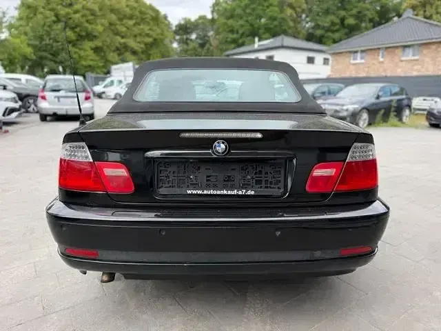 Gebraucht BMW 320 Cabriolet Sport Line 150 PS (110 kW) 2005 Schwarz Cabrio
