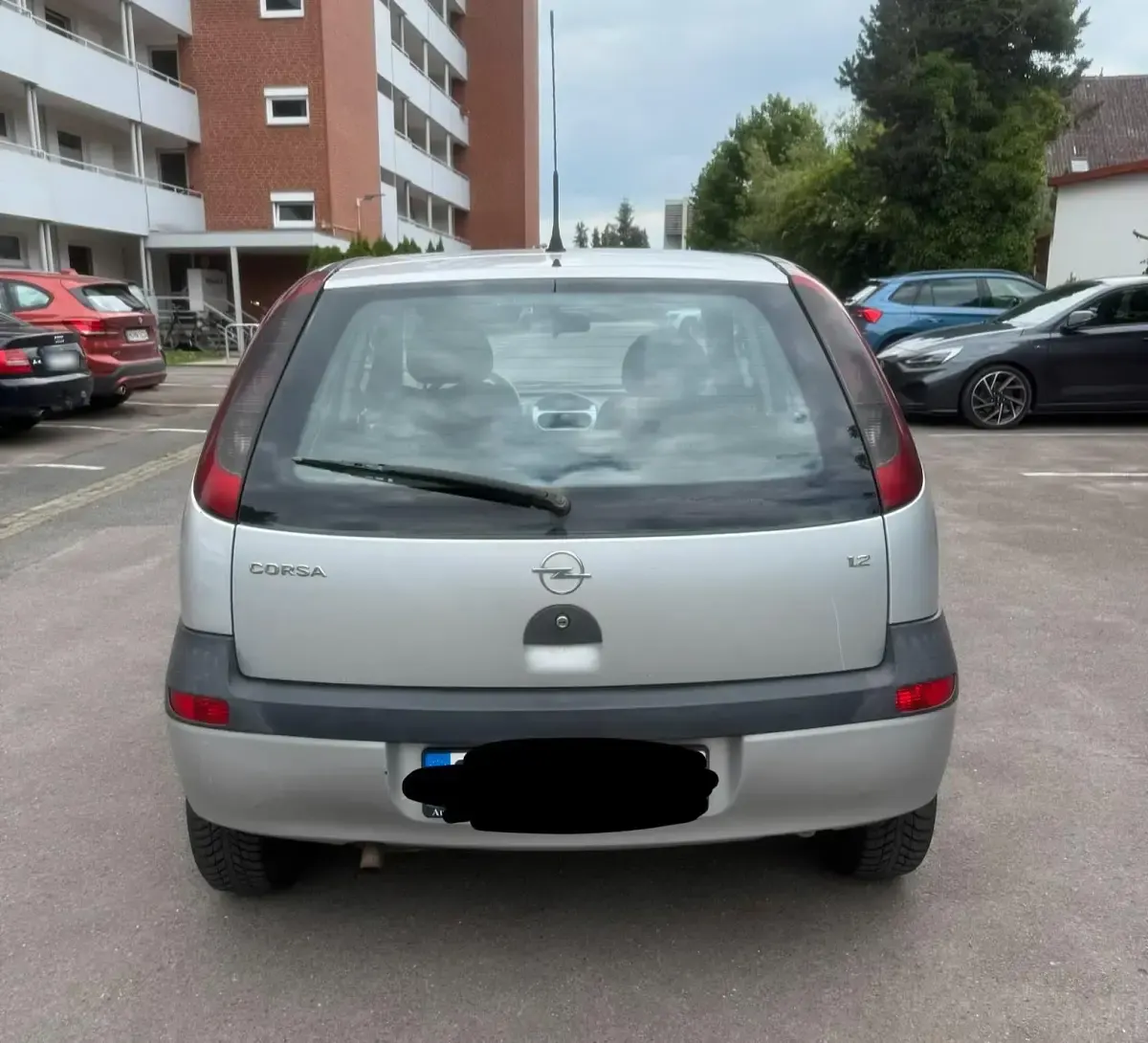 Gebraucht Opel Corsa 75 PS (55 kW) 2003 Silber Kleinwagen