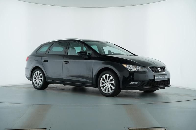 Second-hand Seat Leon ST Style 122 CP (89 kW) 2014 Negru Break