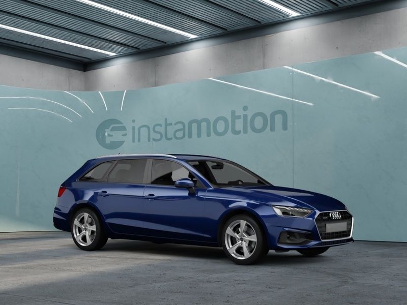 Blau Gebraucht 2024 Audi A4 Advanced Kombi | 35.129 € (Fairer Preis) - Bild 1/4
