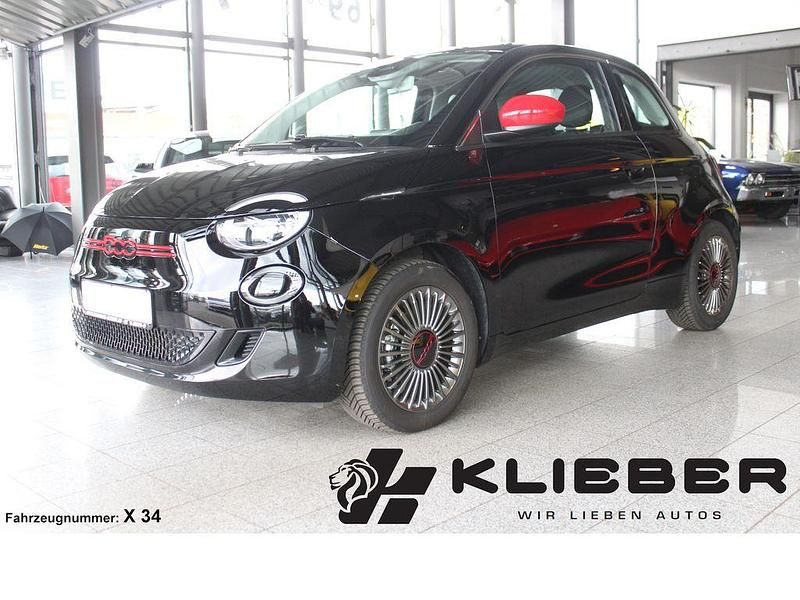 Schwarz Gebraucht 2021 Fiat 500e Red Limousine | 14.970 € (Fairer Preis) - Bild 1/4