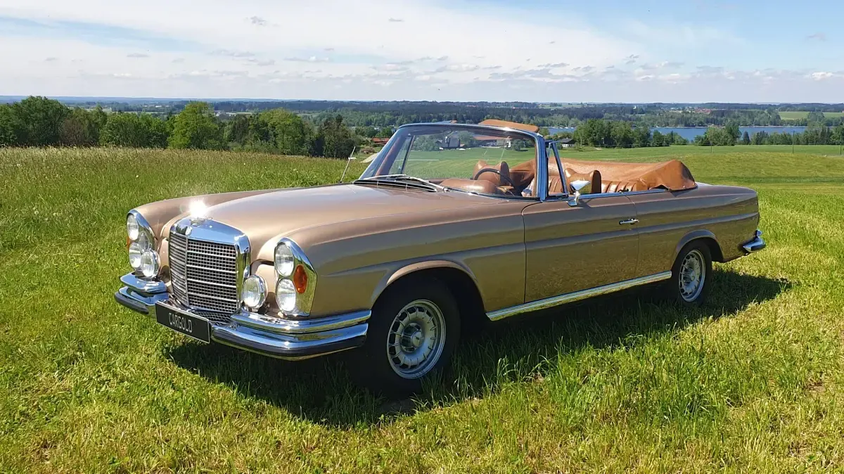 Gebraucht Mercedes 280 SE 200 PS (147 kW) 1969 Gold Cabrio