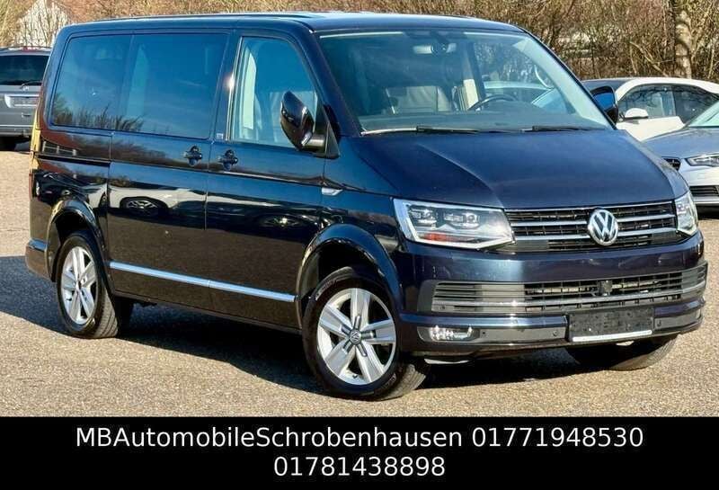 Starlight blue metallic Gebraucht 2017 VW T6 Generation Six Van | 28.999 € (Superpreis) - Bild 1/3