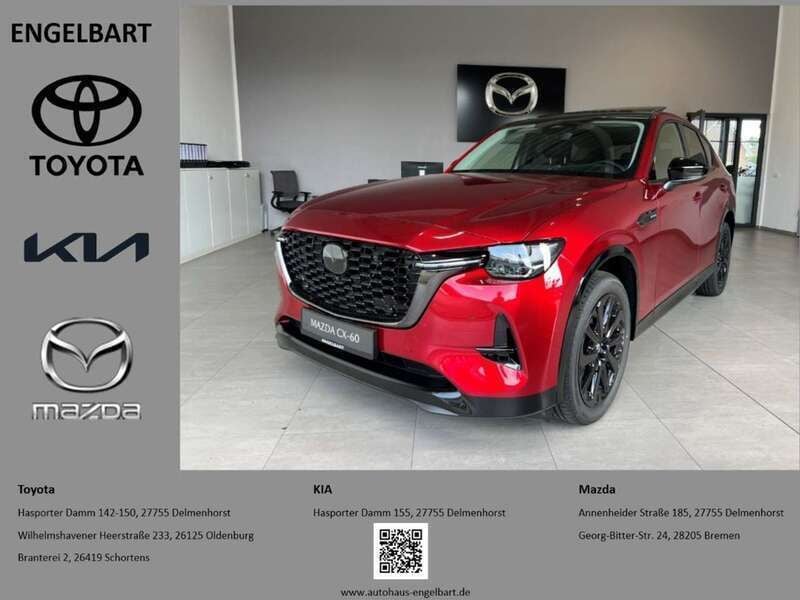 Soul red crystal Neu 2024 Mazda CX-60 Homura-Line SUV | 53.995 € (Fairer Preis) - Bild 1/4