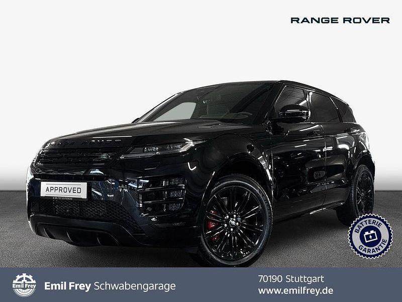 Santorini black Gebraucht 2024 Land Rover Range Rover evoque SE Dynamic SUV | 54.990 € - Bild 1/3