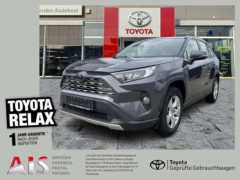Marlingrau metallic Gebraucht 2019 Toyota RAV4 Comfort SUV | 23.990 € (Etwas zu teuer) - Bild 1/3