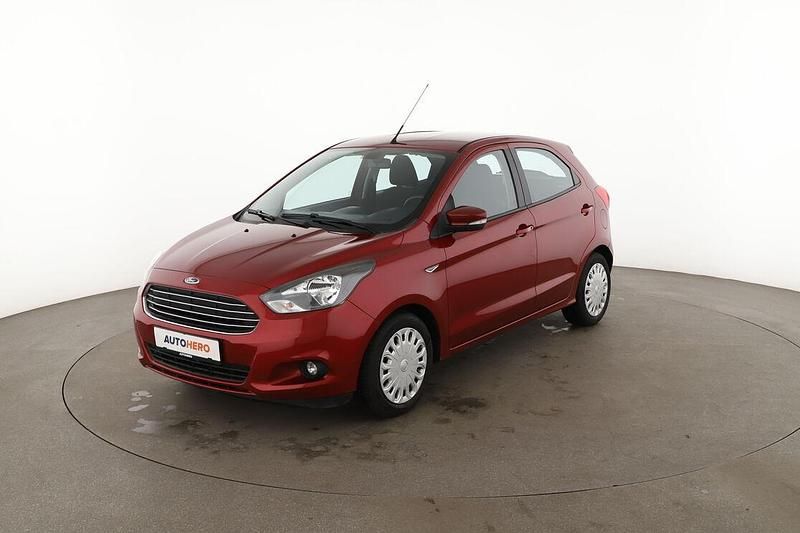 Rot Gebraucht 2017 Ford Ka Plus Cool & Sound Edition Kleinwagen | 9.320 € (Fairer Preis) - Bild 1/3