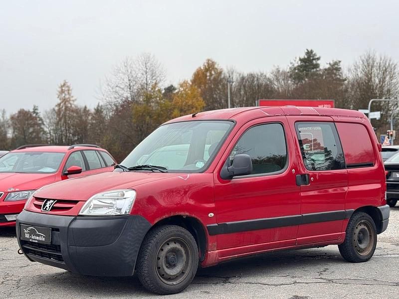 Gebraucht Peugeot Partner Comfort 75 PS (55 kW) 2008 Rot Van / Kleinbus