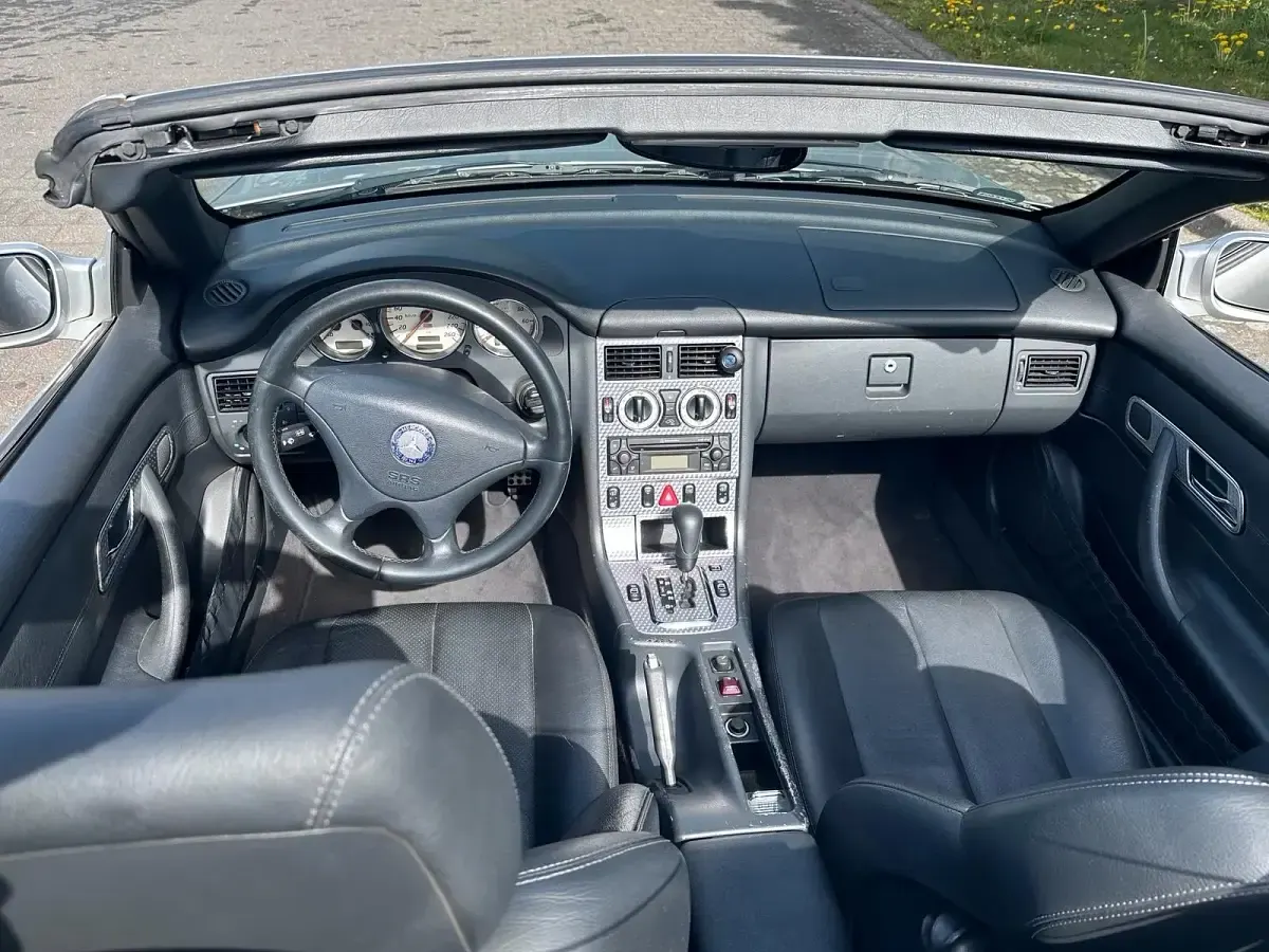 Gebraucht Mercedes SLK200 163 PS (119 kW) 2003 Grau Cabrio