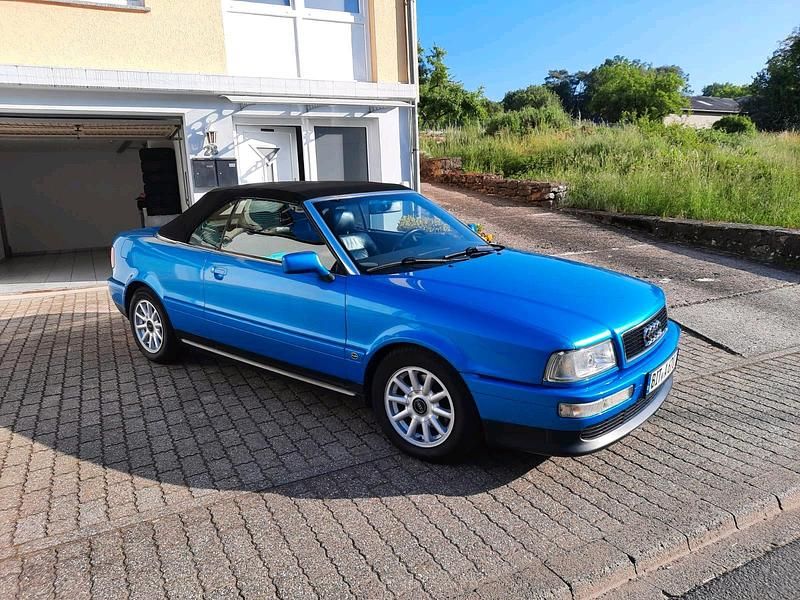 Blau Gebraucht 1996 Audi 80 Cabrio | 11.500 € - Bild 1/4