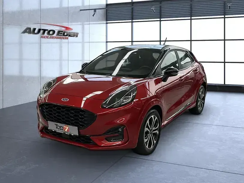 Gebraucht Ford Puma ST-Line 125 PS (91 kW) 2021 Rot SUV