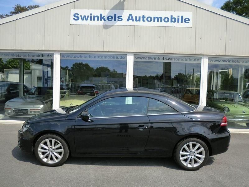 Schwarz Gebraucht 2014 VW Eos Sportline Cabrio | 6.990 € (Guter Preis) - Bild 1/4