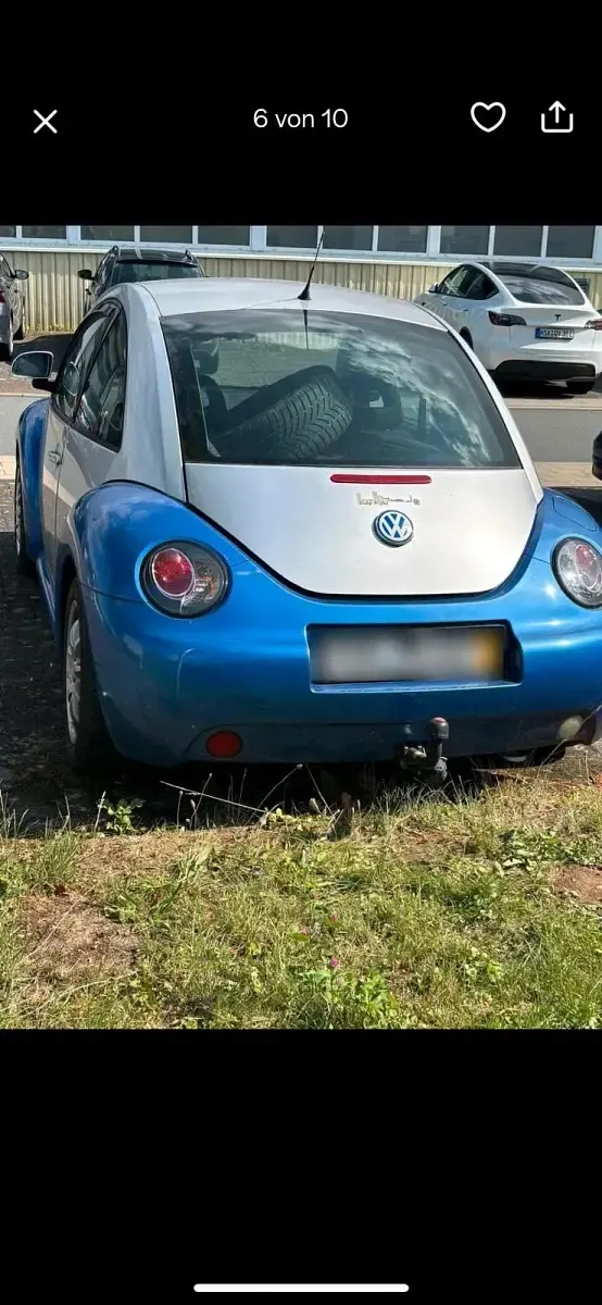 Gebraucht VW Beetle 1999 Silber Kleinwagen