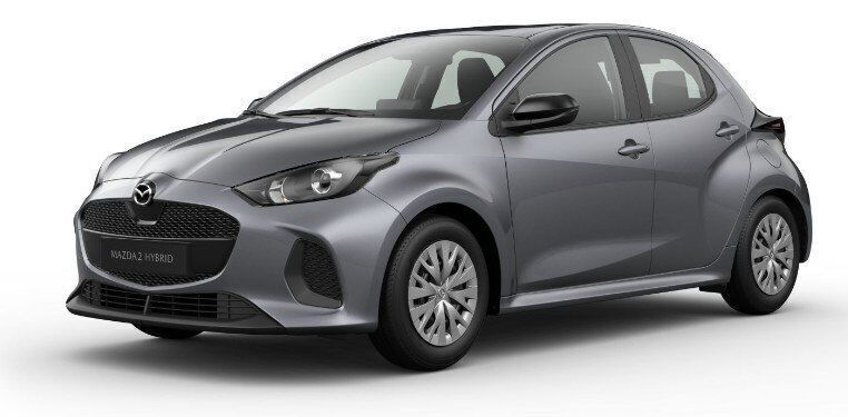 Lead grey Neu 2024 Mazda 2 Prime-Line Kleinwagen | 19.990 € (Guter Preis) - Bild 1/4