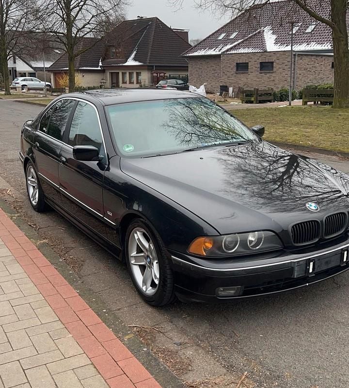 Schwarz Gebraucht 2000 BMW 528 Basis Limousine | 3.599 € (Guter Preis) - Bild 1/4