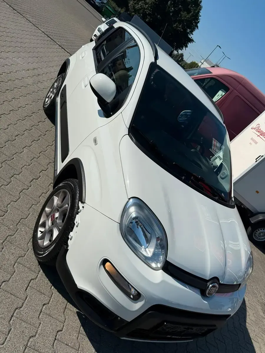 Gebraucht Fiat Panda 4x4 85 PS (62 kW) 2013 Weiß Kleinwagen