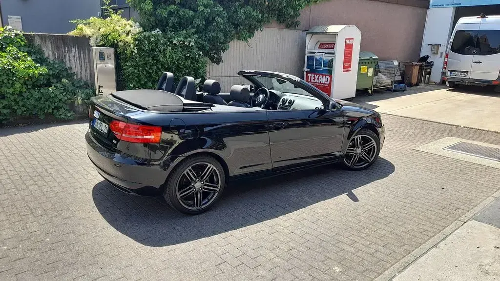 Gebraucht Audi A3 Cabriolet S-Line 105 PS (77 kW) 2012 Schwarz Cabrio