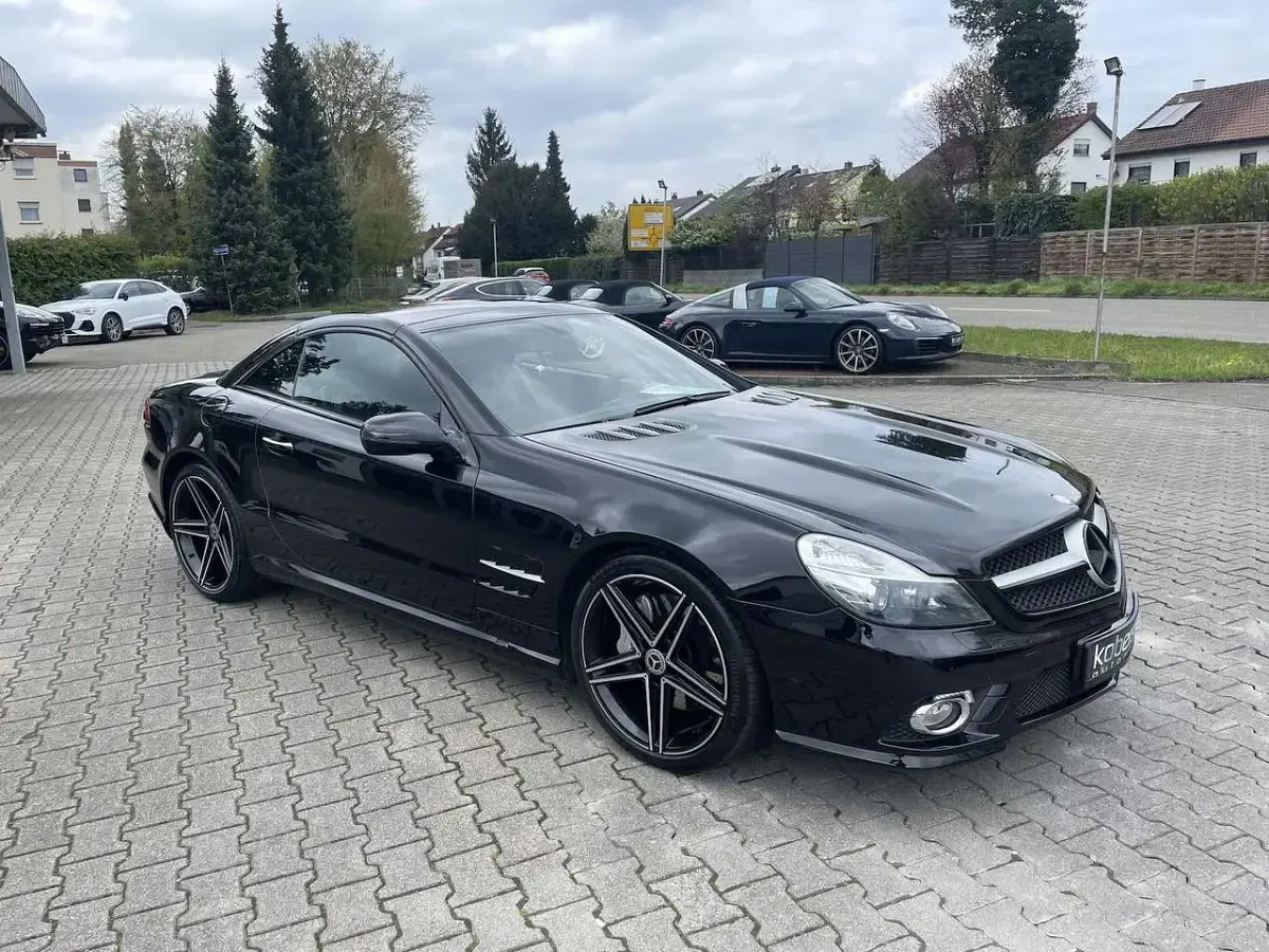 Gebraucht Mercedes SL63 AMG AMG 315 PS (231 kW) 2009 Schwarz Cabrio