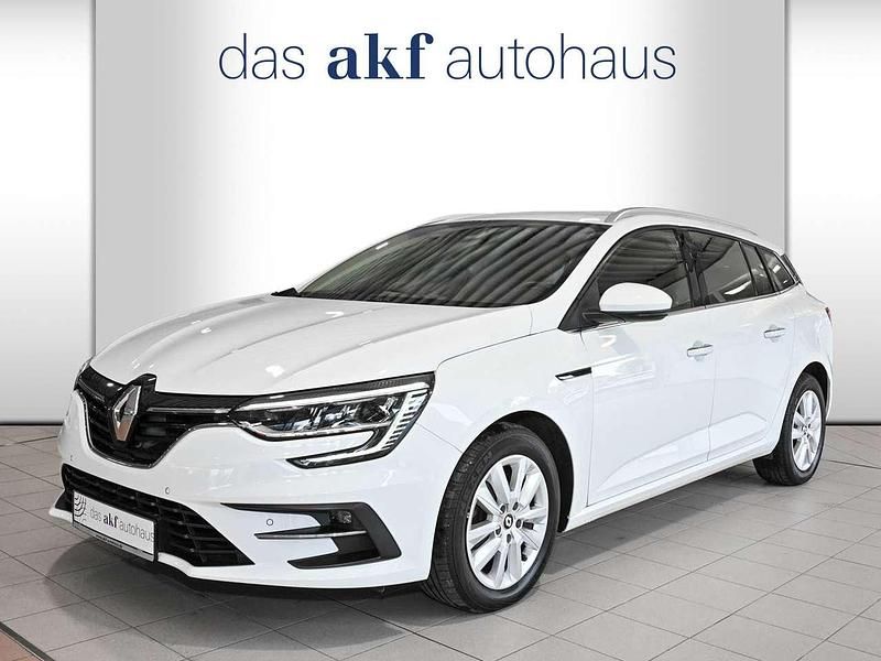 Gletscherweiss Gebraucht 2022 Renault Mégane GrandTour Business Kombi | 15.450 € (Fairer Preis) - Bild 1/4