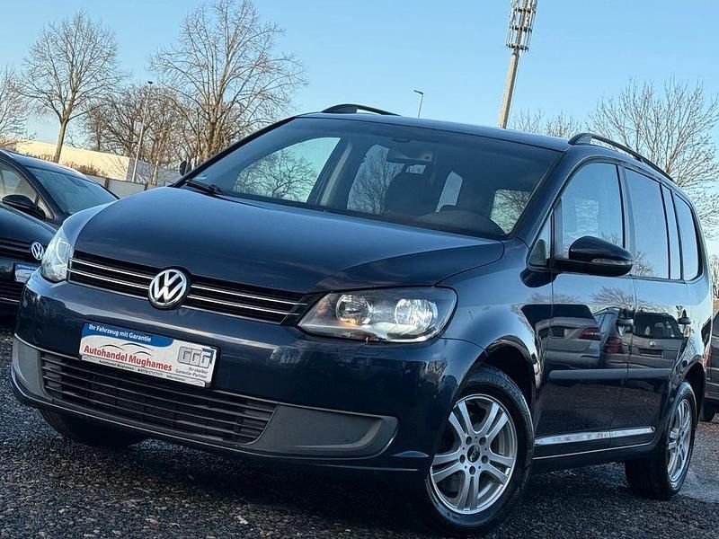 Gebraucht VW Touran Trendline 105 PS (77 kW) 2011 Blau Van / Kleinbus