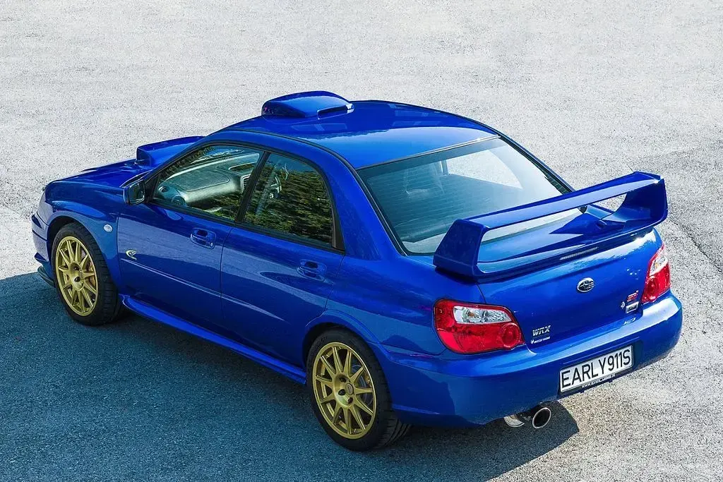 Gebraucht Subaru WRX STI 280 PS (205 kW) 2004 Blau Limousine
