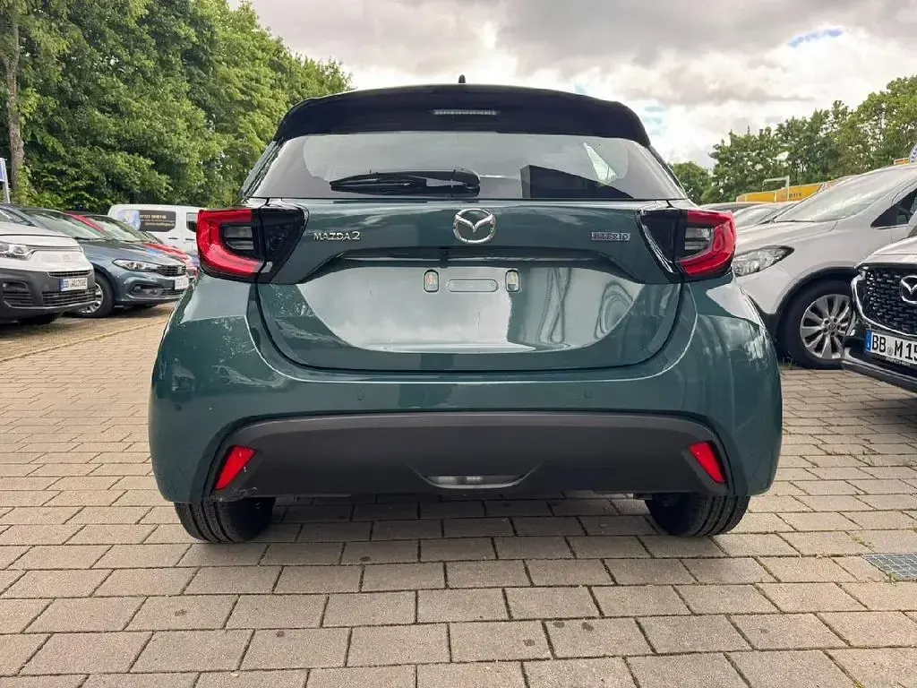 Ny Mazda 2 Exclusive-Line 116 HK (85 kW) 2026 Grøn Hatchback