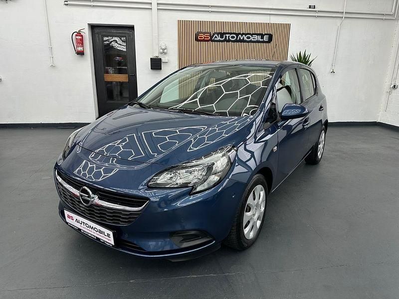 Blau Gebraucht 2016 Opel Corsa Edition Limousine | 6.900 € (Fairer Preis) - Bild 1/4