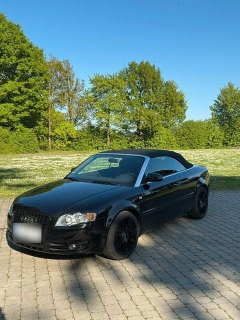 Gebraucht Audi A4 Cabriolet 163 PS (119 kW) 2007 Schwarz Cabrio