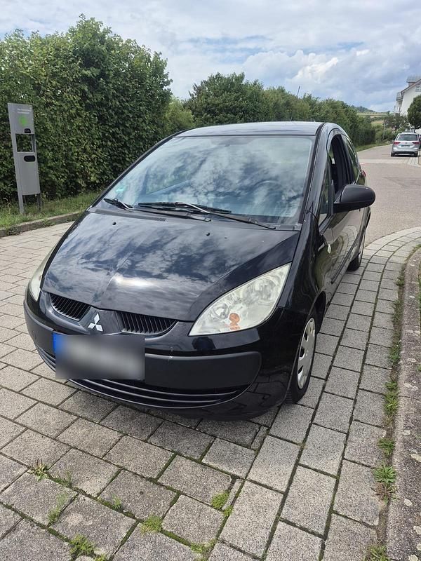 Schwarz Gebraucht 2007 Mitsubishi Colt Kleinwagen | 550 € - Bild 1/4