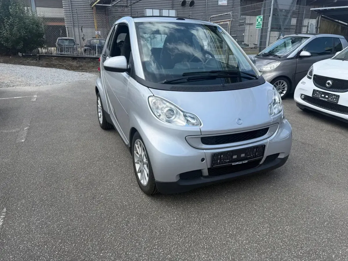 Gebraucht Smart ForTwo Cabrio Passion 71 PS (52 kW) 2007 Silber Cabrio