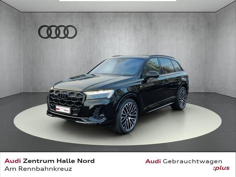 Mythosschwarz metallic Gebraucht 2025 Audi Q7 S-Line SUV | 115.980 € - Bild 1/4