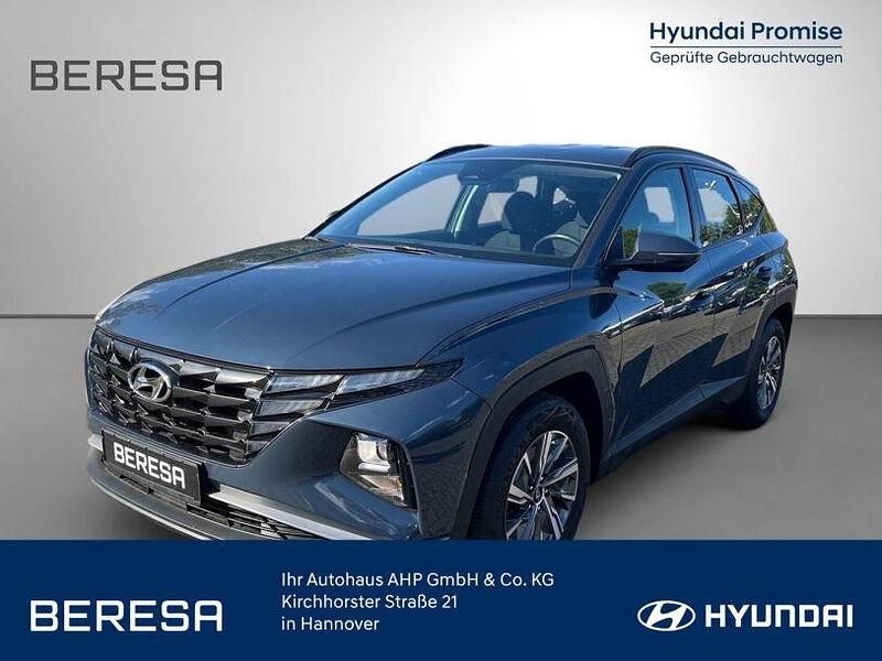Teal blue / met Gebraucht 2021 Hyundai Tucson Select SUV | 19.500 € (Guter Preis) - Bild 1/4