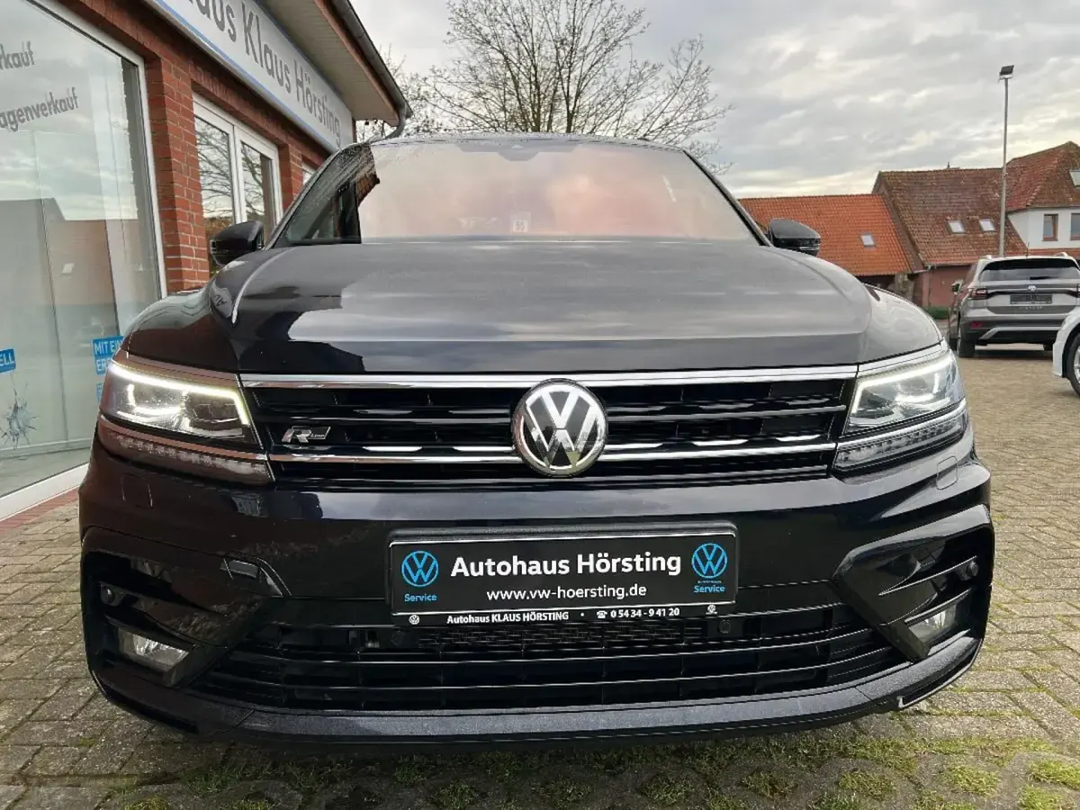 Gebraucht VW Tiguan Allspace Highline 190 PS (139 kW) 2020 Schwarz SUV