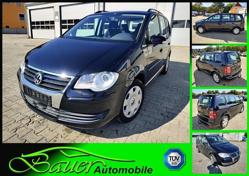 Schwarz Gebraucht 2008 VW Touran Van / Kleinbus | 2.290 € (Superpreis) - Bild 1/4