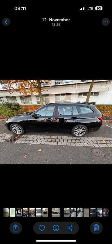 Gebraucht BMW 318 150 PS (110 kW) 2020 Schwarz Kombi