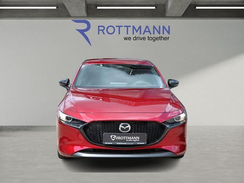 Neu Mazda 3 Homura-Line 140 PS (102 kW) 2025 Rot Limousine