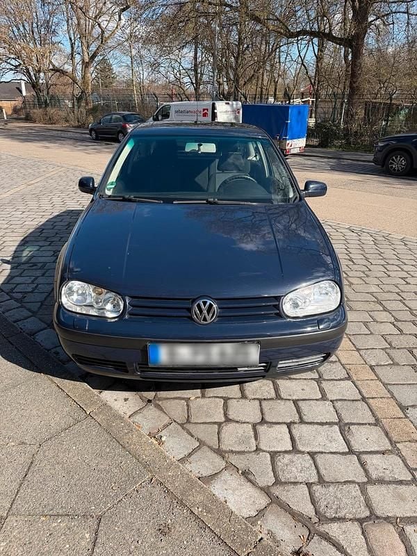 Gebraucht VW Golf IV 80 PS (58 kW) 2003 Blau Kleinwagen
