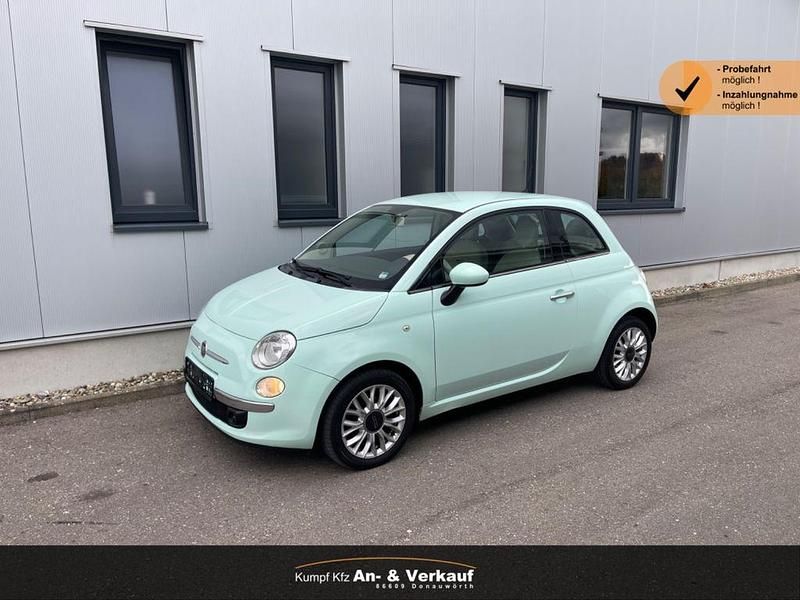 Grün Gebraucht 2015 Fiat 500 Lounge Kleinwagen | 5.980 € (Guter Preis) - Bild 1/4