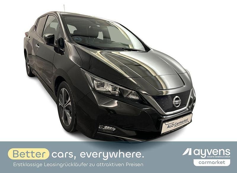 Schwarz Gebraucht 2020 Nissan Leaf Tekna Kleinwagen | 13.980 € (Fairer Preis) - Bild 1/4