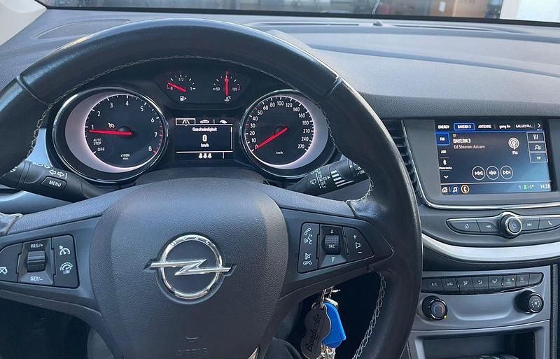 Gebraucht Opel Astra Edition 110 PS (80 kW) 2022 Schwarz Kombi