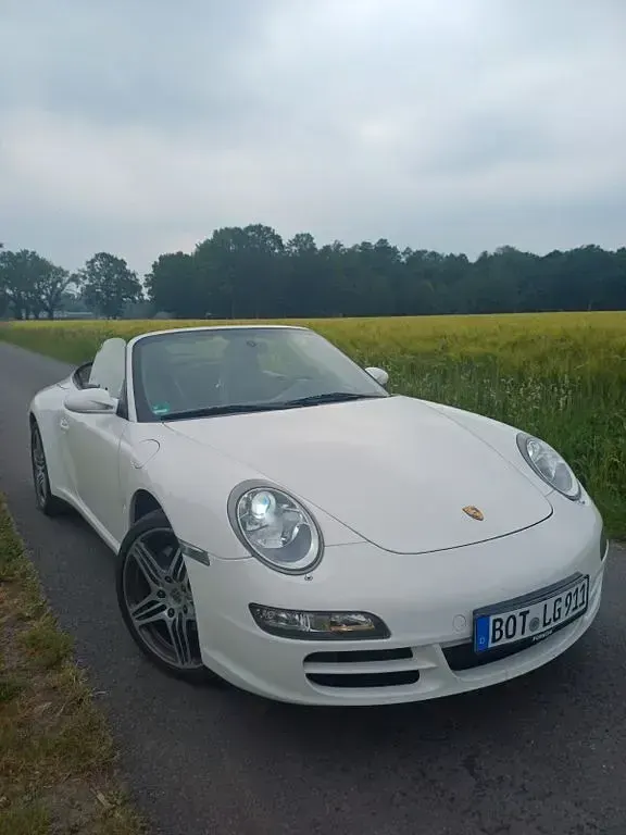 Gebraucht Porsche 911 Carrera 4 Cabriolet 325 PS (239 kW) 2008 Weiß Cabrio