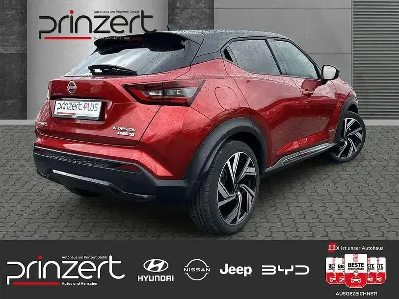 Gebraucht Nissan Juke 143 PS (105 kW) 2023 Fuji sunset red/black SUV