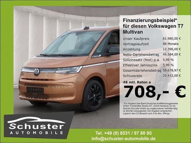 Gebraucht 2024 VW Multivan Style Van / Kleinbus | 61.980 € (Fairer Preis) - Bild 1/4